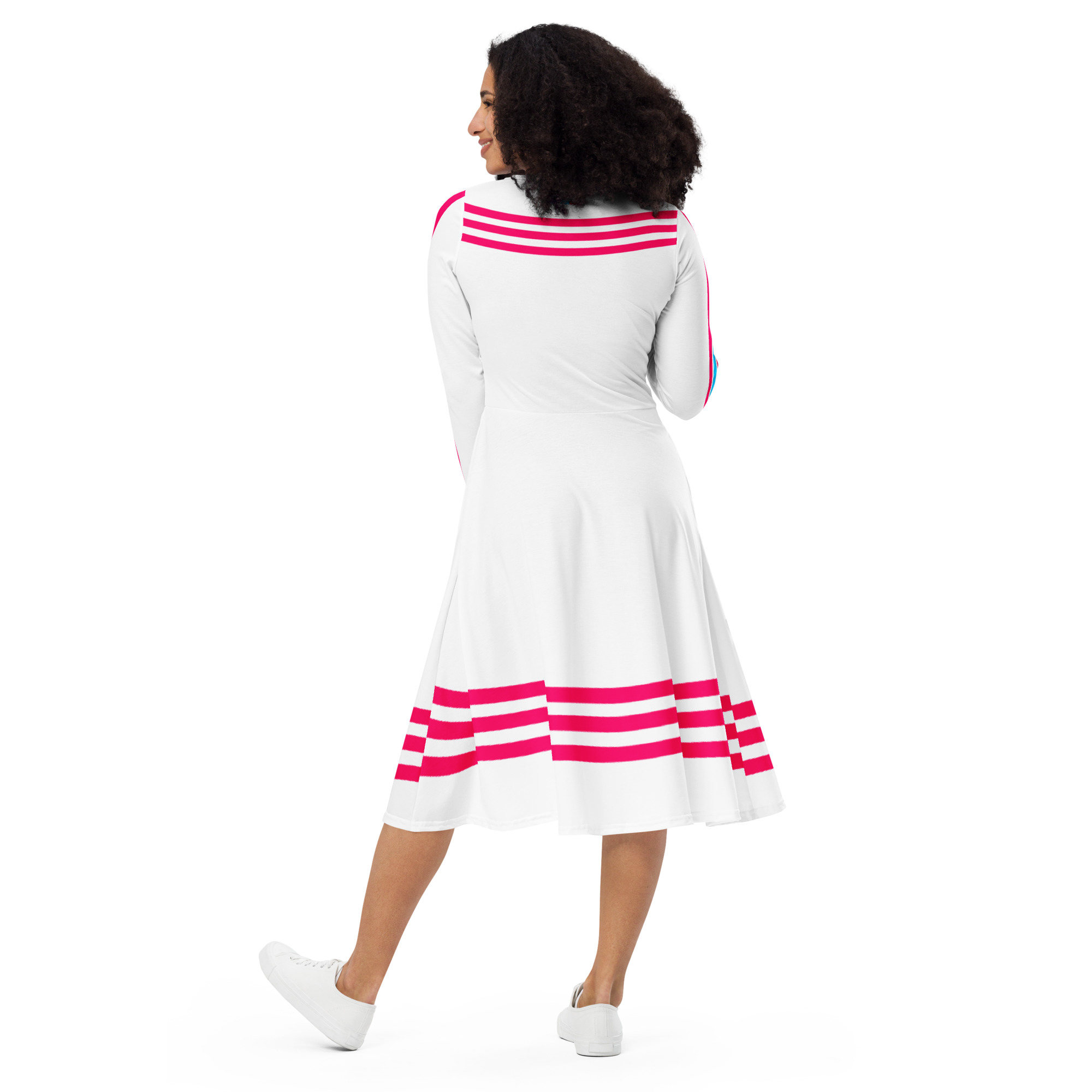 Vestido Médio Estamparia 202 - Imagem 4